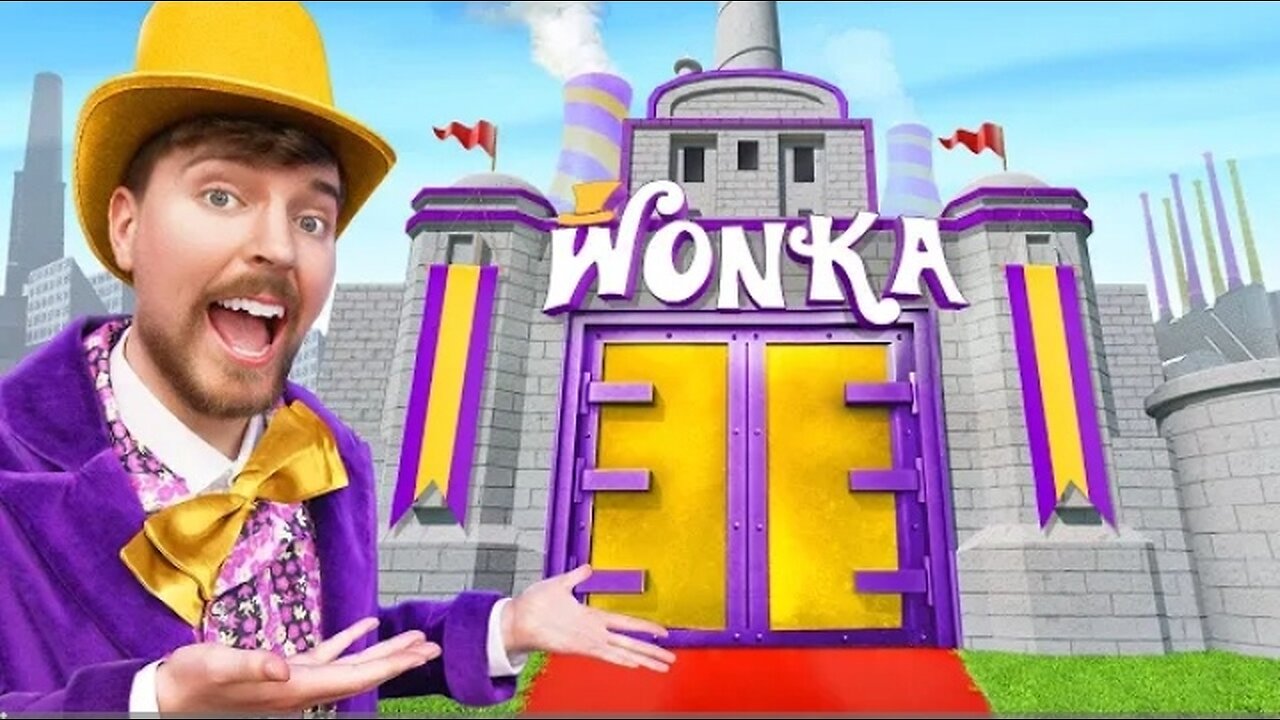 I Build Willy Wonka's Chocolate Factory!