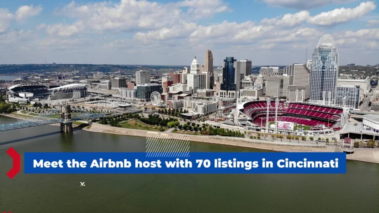 Meet the Airbnb host with 70 listings in Cincinnati