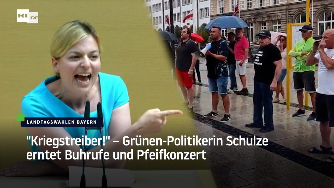 Wahlkampfauftritt von Grünen-Politikerin Schulze: Doppelt so viele Gegner wie Anhänger