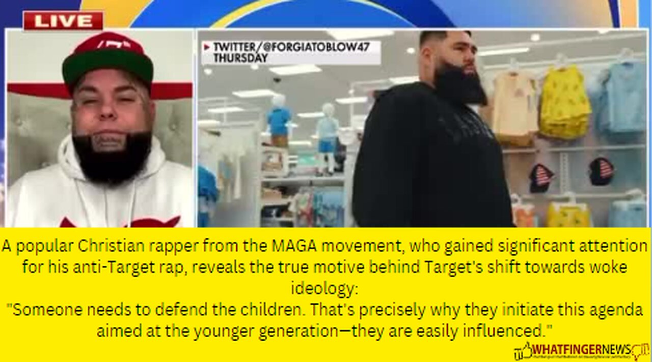 A popular Christian rapper from the MAGA movement