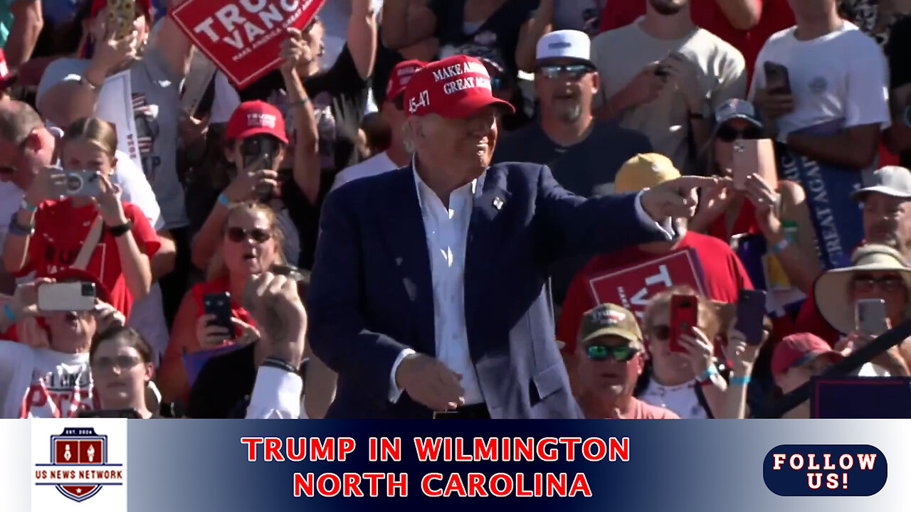 FULL SPEECH: Trump rallies in battleground North Carolina