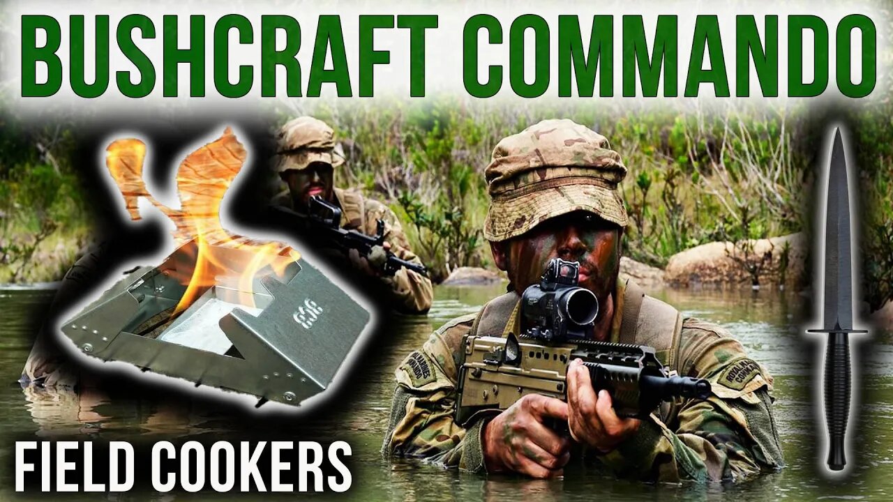 Royal Marine Demonstrates Field Cookers | The Bushcraft Commando | Stoves