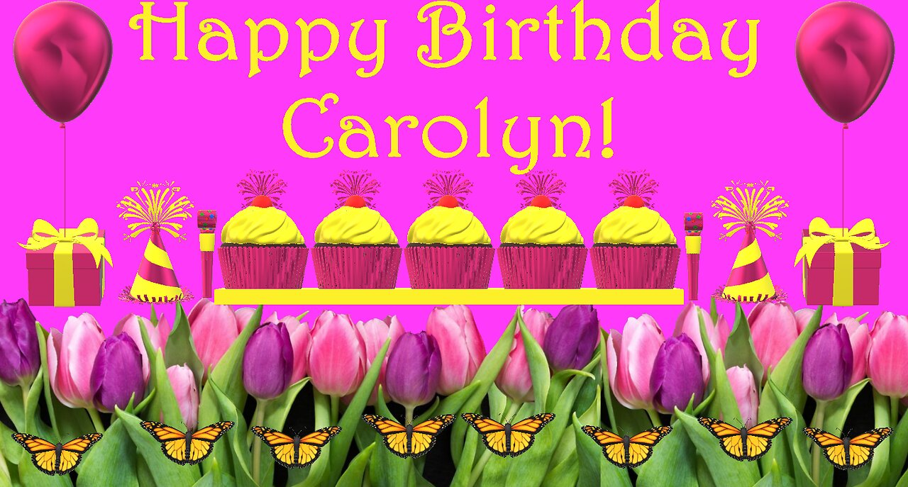 Happy Birthday 3D - Happy Birthday Carolyn - Happy Birthday To You - Happy Birthday Song