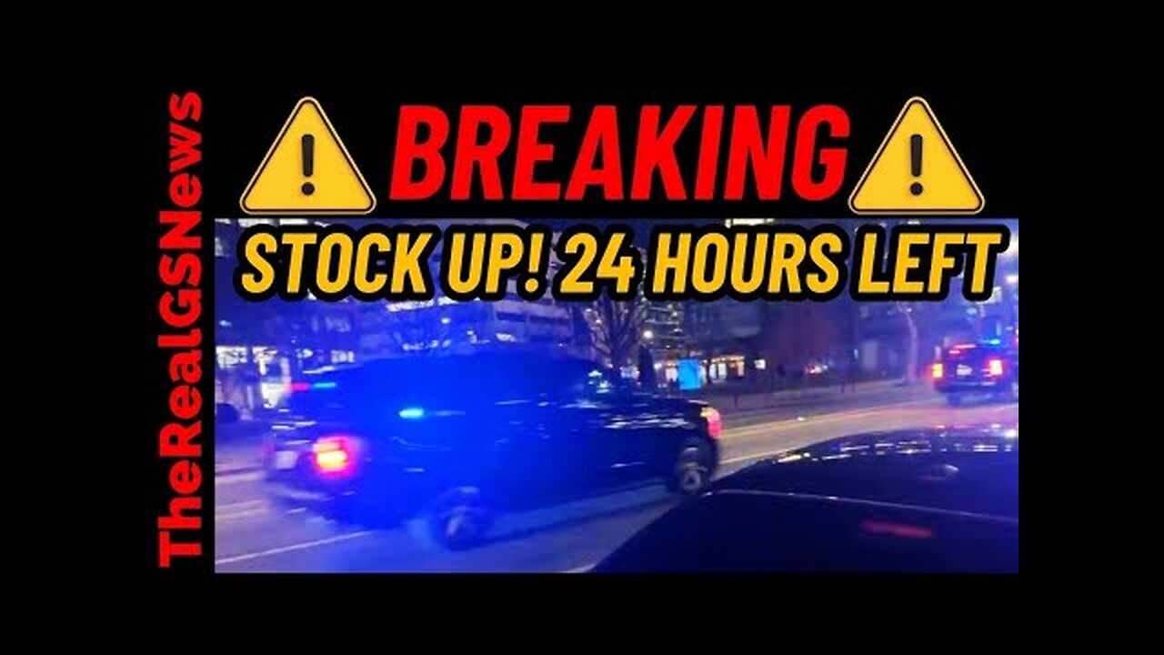 ⚠️ EMERGENCY ALERT!! President & VP Rushed back to the WHITE HOUSE - 24 HOURS LEFT.... PREP NOW