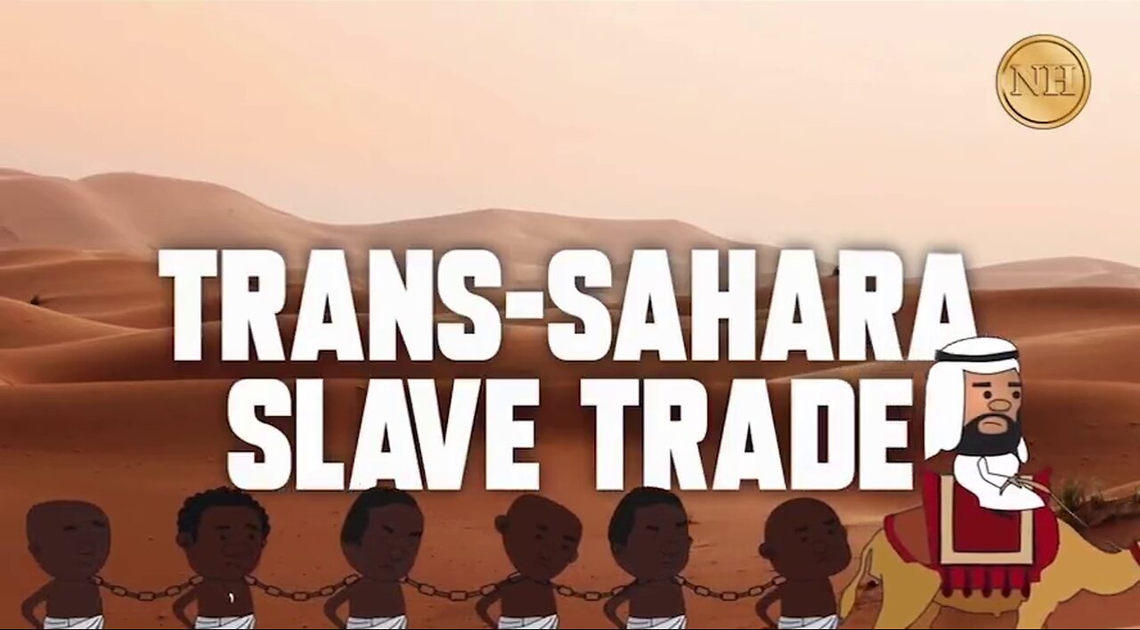 The Trans-Sahara Slave Trade took far more Slaves and way more brutal than Western Slavery! 👳⛓️👨🏿