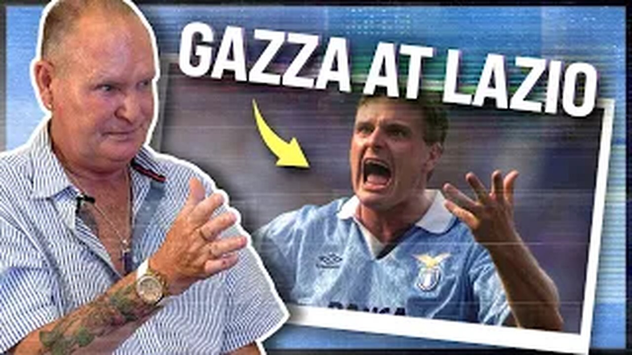 Paul Gascoigne on Being Fined by Lazio & Life in Italy