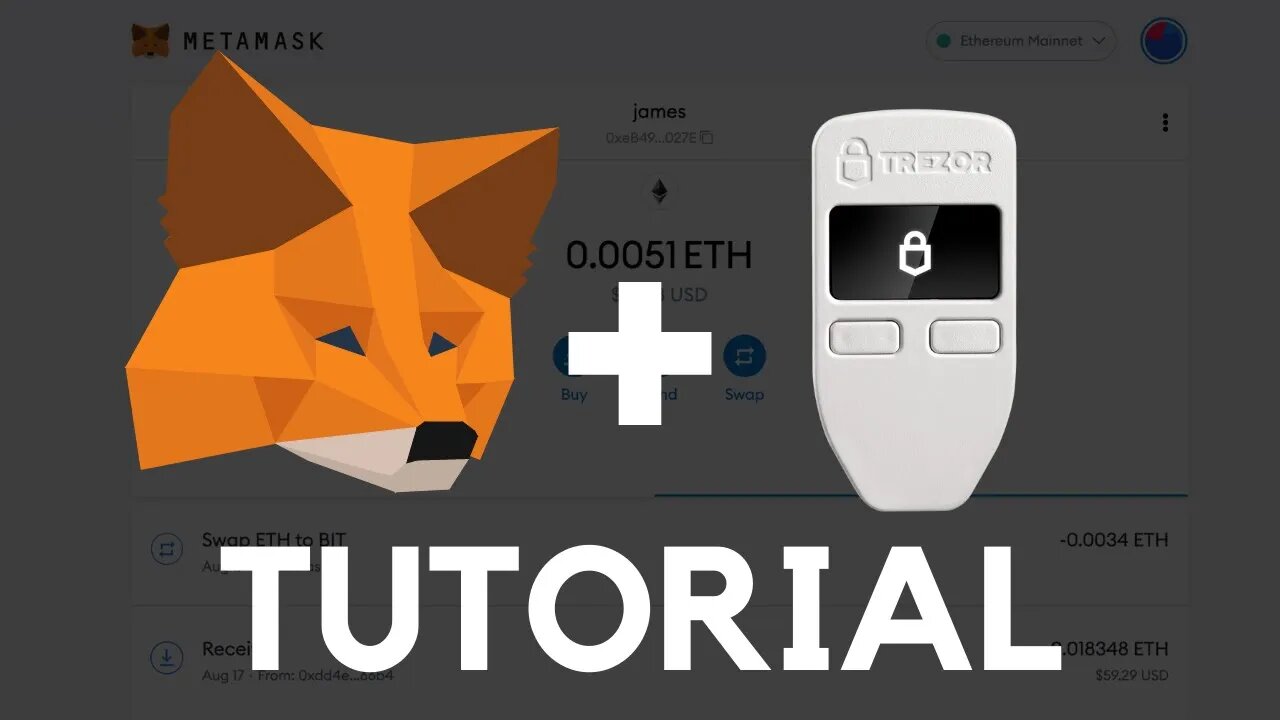 🦊 Cómo CONECTAR METAMASK y TREZOR | TUTORIAL en ESPAÑOL paso a paso | Guía 2022