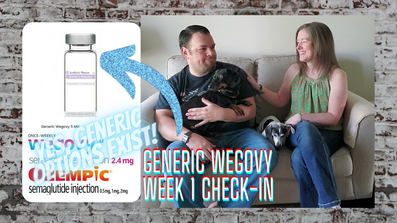 Generic Wegovy Week 1 Check-In | Results or Side Effects? | Husband & Wife Share Their Experience