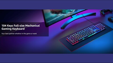 RisoPhy Mechanical Gaming Keyboard