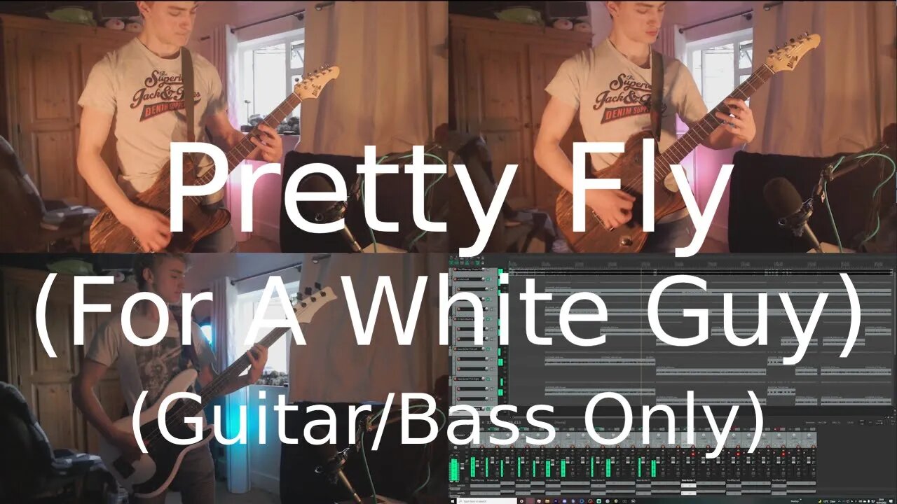 Pretty Fly (Guitar/Bass Only) | Full Guitar Cover | Daniel Covers