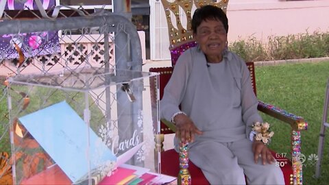 Riviera Beach first responders celebrate resident's 100th birthday