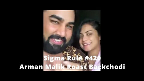 Arman Malik Backchodi Roast || Payal Malik And Kritika Malik Roast