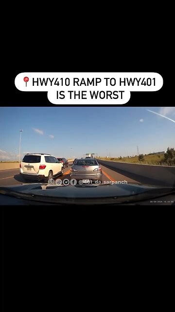 Danger Driving On Highway Mississauga