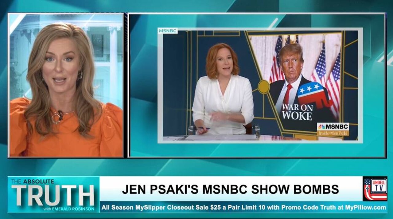 JEN PSAKI'S MSNBC SHOW SUCKS