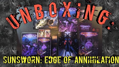 Unboxing: Sunsworn: Edge of Annihilation by Red Gaze