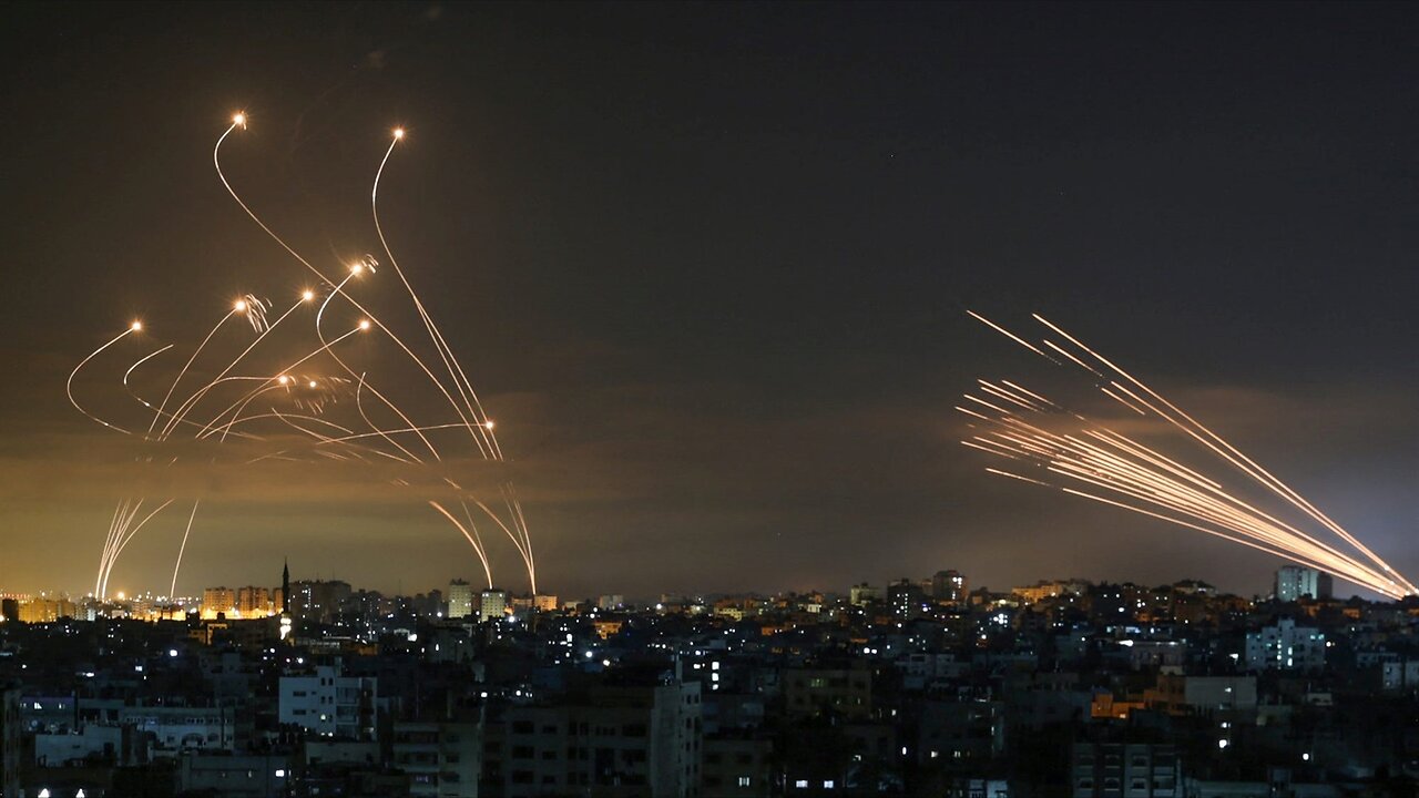 Iron Dome in action… Firework in the sky and a massive hoax