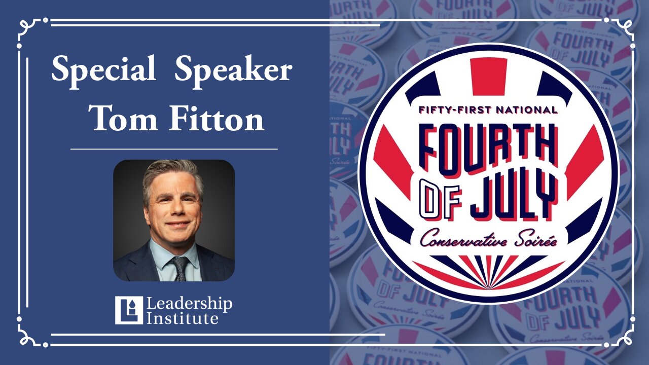 Tom Fitton speaks at the 51st annual Conservative Soiree