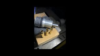 How To Trim 223 Brass-World’s Finest Trimmer-2 (In a Drill Press) #shorts #reloading #reloadingbench