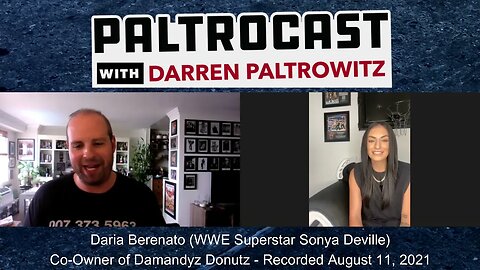 Daria Berenato (WWE's Sonya Deville) interview with Darren Paltrowitz
