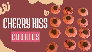 Cherry Kiss Cookies