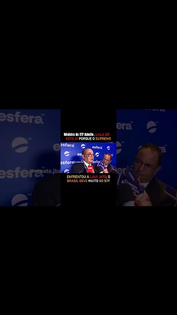 Ministro do STF Admite!! Lula Só é Presidente por Causa do Supremo!! #direita #stf #bolsonaro #lula