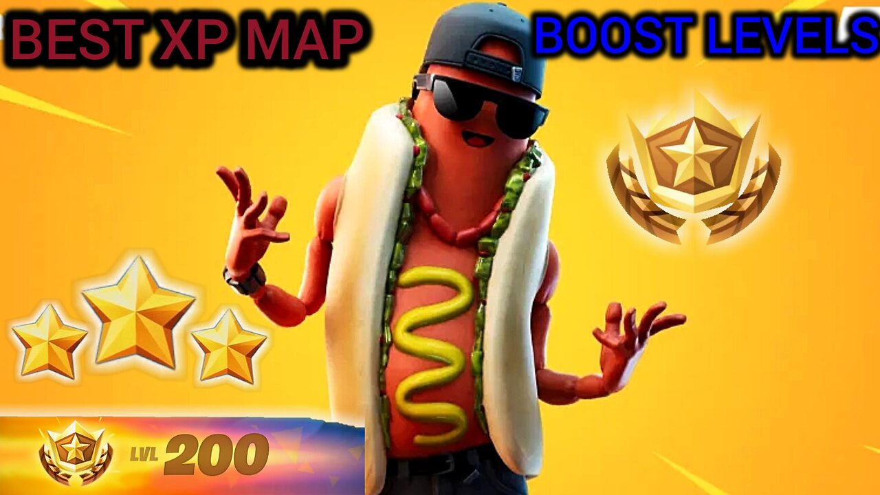 Fortnite best XP map for levelling up.