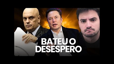 Bateu o desespero