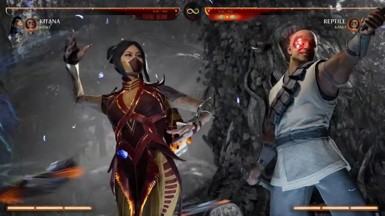 Mortal Kombat 1 2023 Kitana & Kano Kameo Fatal Blow