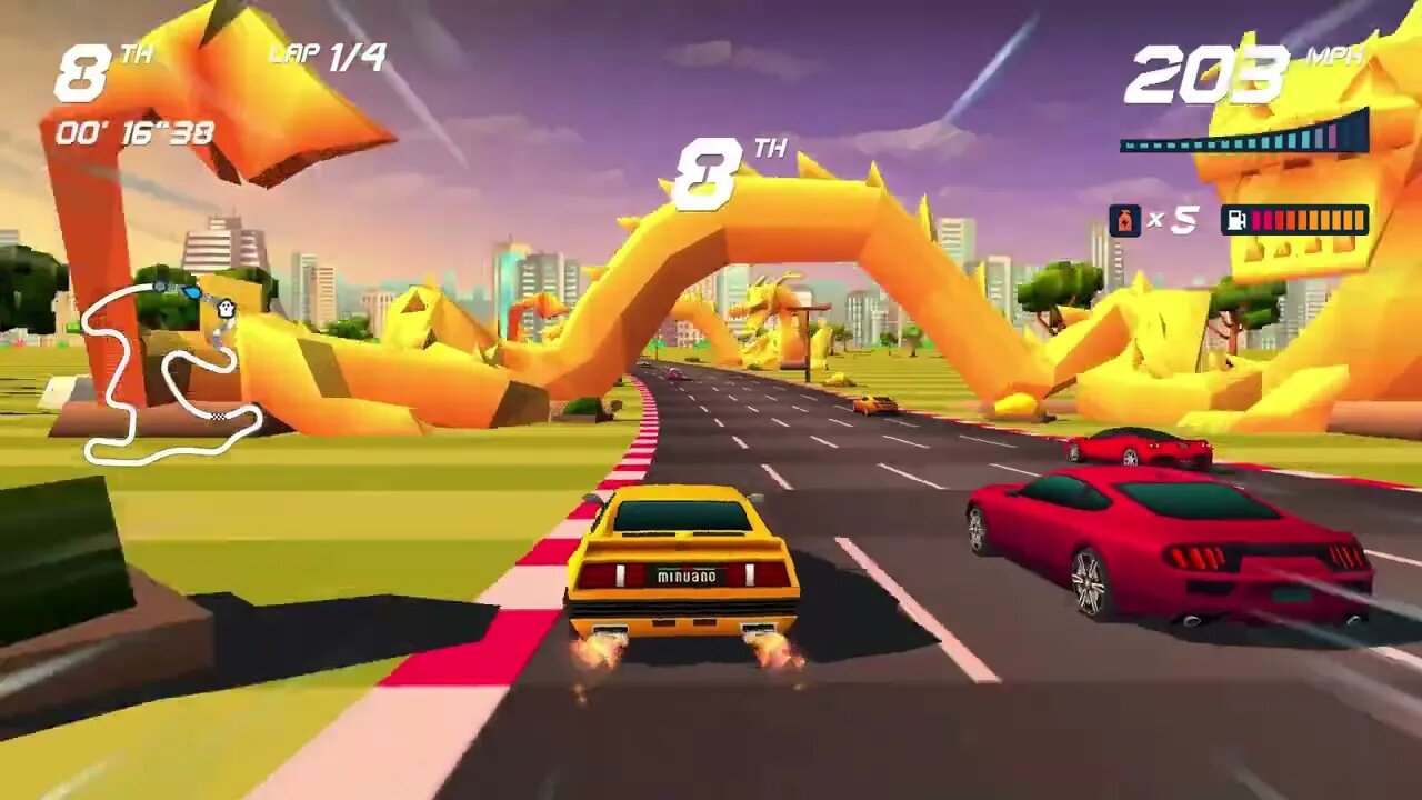 Horizon Chase Turbo (PC) - Playground Event: Mad Minuano