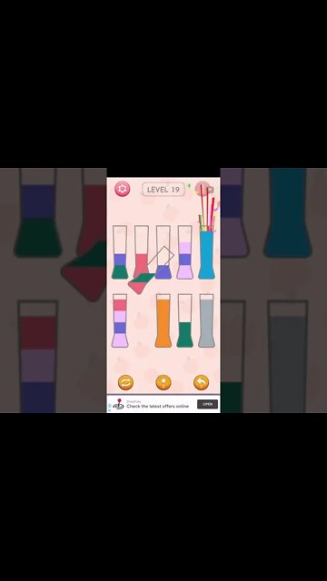 Water Sort Puzzle Level 19
