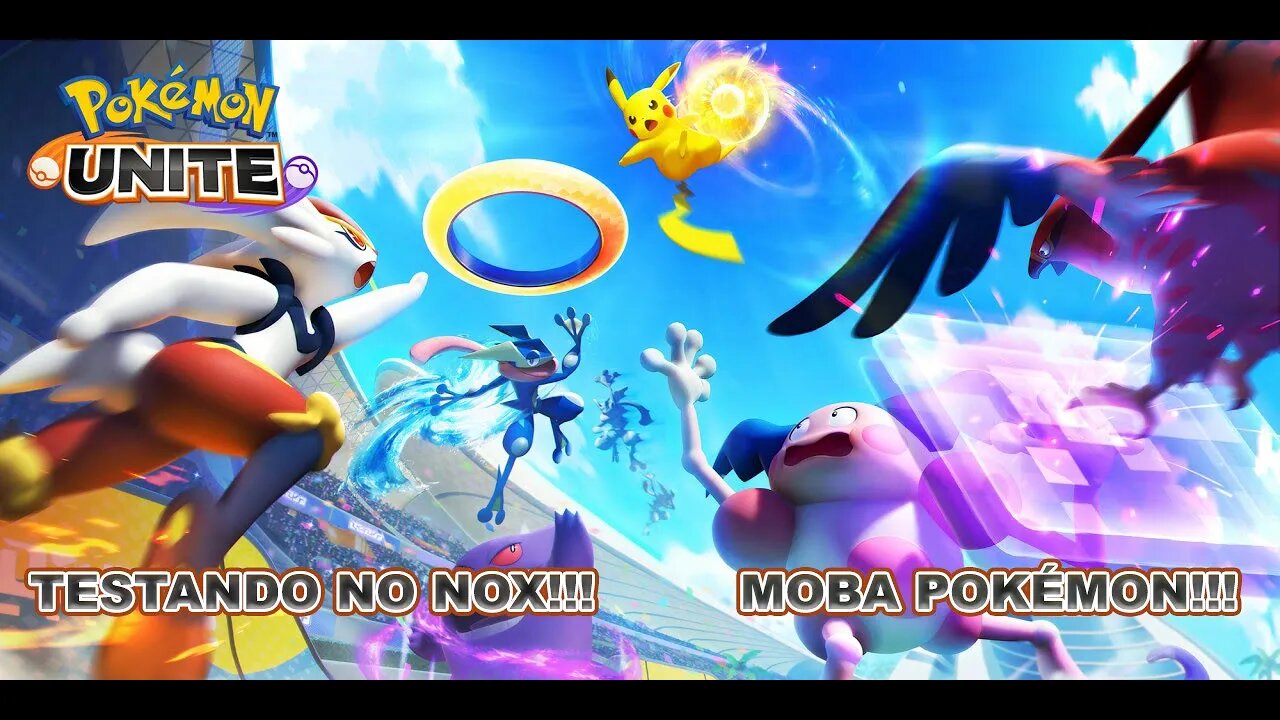 Pokémon Unite no Nox: Vamos testar esse lançamento da Nintendo!