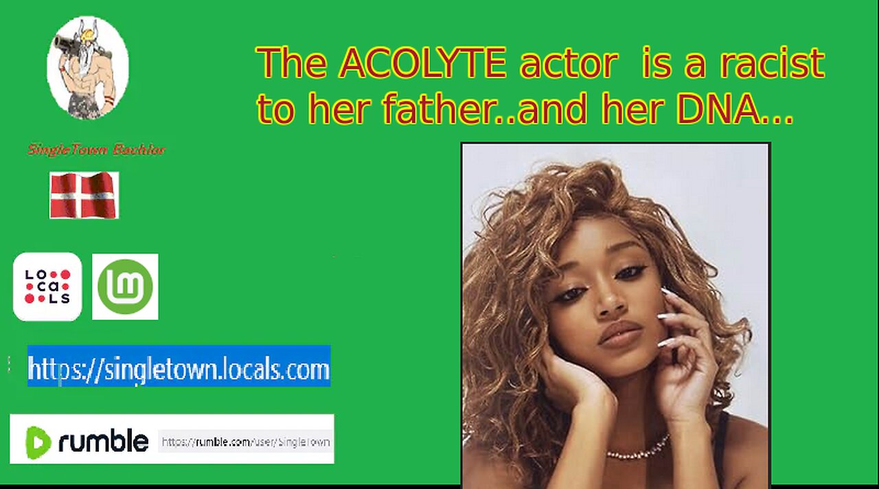 The ACOLYTE actor is a racist to her father..and her DNA...