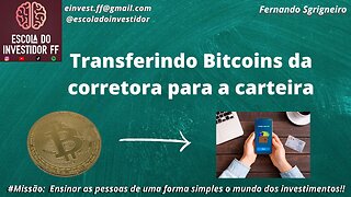 Transferindo Bitcoins para a carteira digital