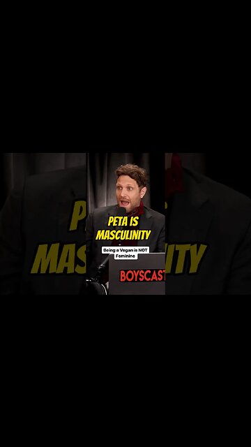 Being a Vegan is Manly