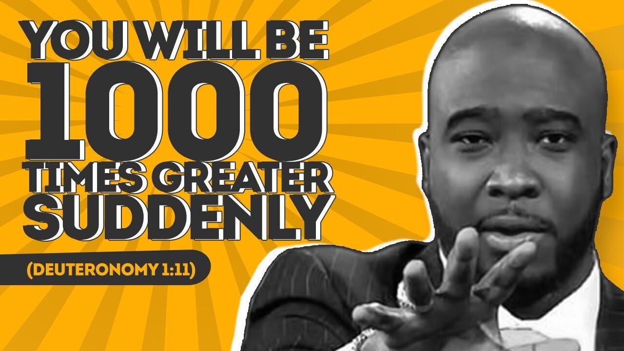 You Will Be One Thousand Times GREATER Suddenly! (DEUTERONOMY 1:11) # SowSuddenly bit.ly/SOWASEED