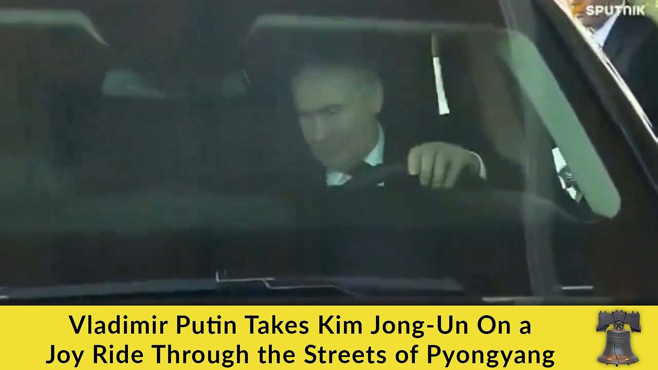 Vladimir Putin Takes Kim Jong-Un On a Joy Ride Through the Streets of Pyongyang