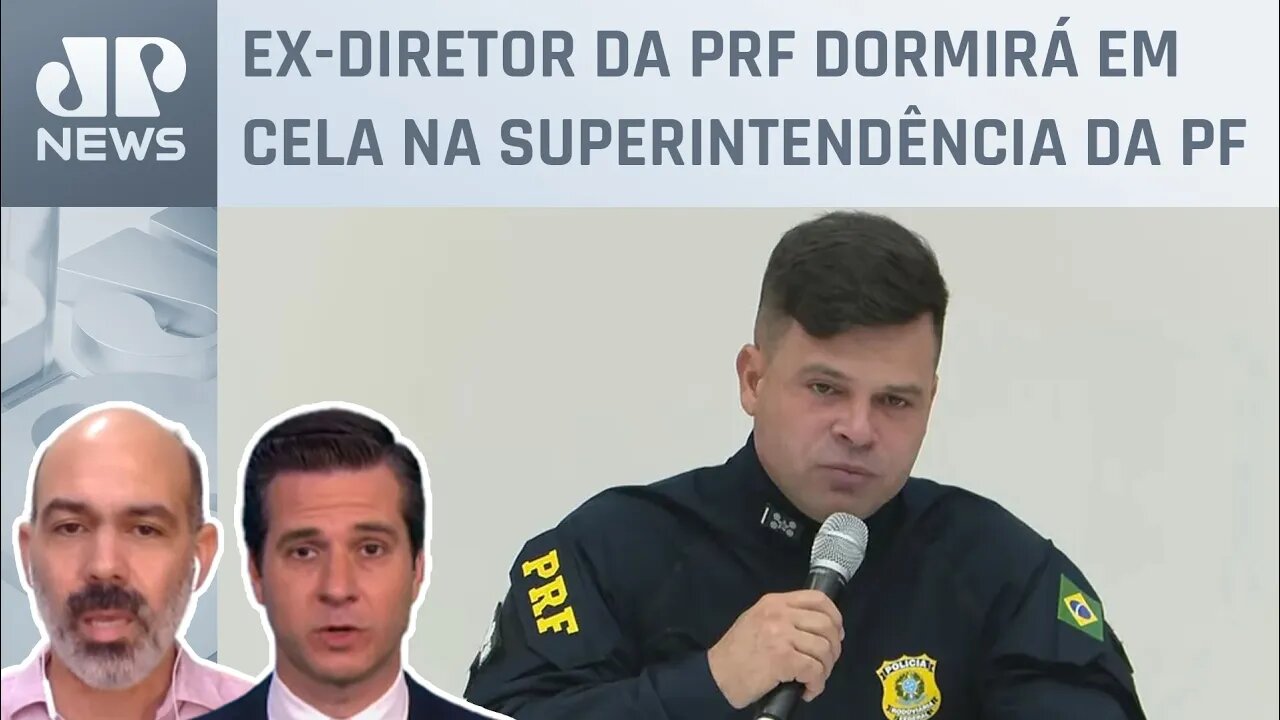 Schelp e Beraldo analisam Silvinei Vasques preso em Brasília