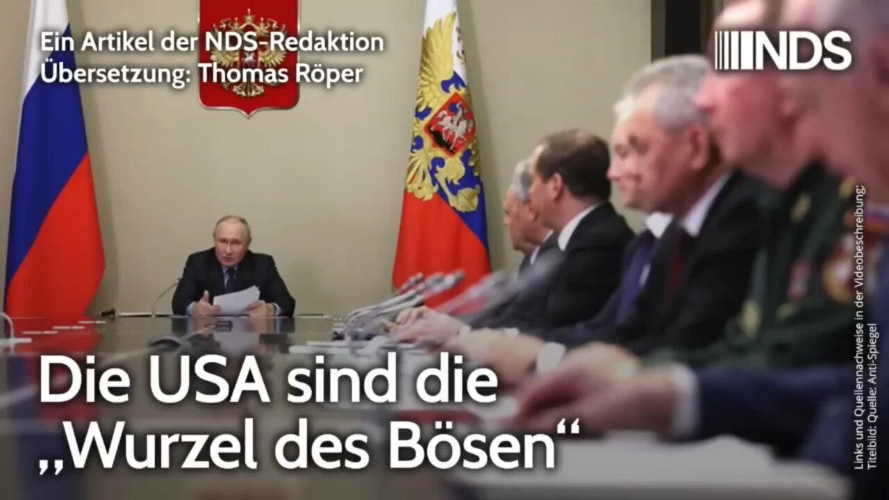 Die USA sind die Wurzel des Bösen