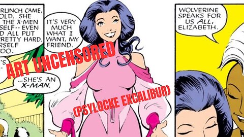 Art Uncensored (Psylocke Excalibur)