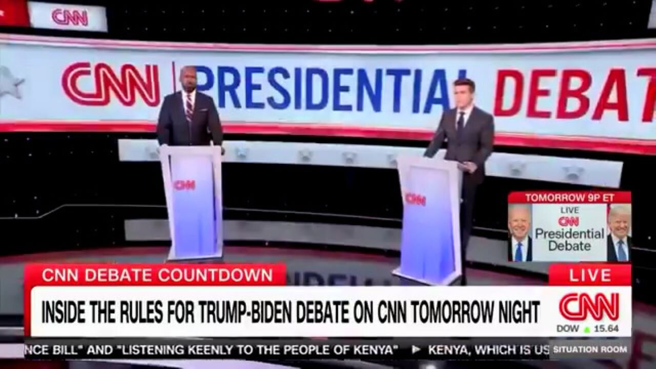 CNN Demonstrates 'Sudden Innovation In Debate Technology' In Use For Biden vs. Trump