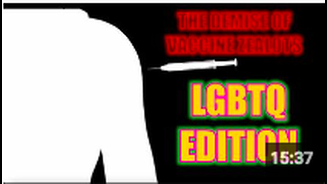 The demise of VACCINE Zealots - LGBTQ edition