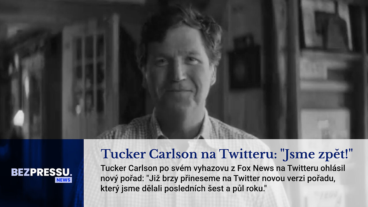 Tucker Carlson na Twitteru: "Jsme zpět!"