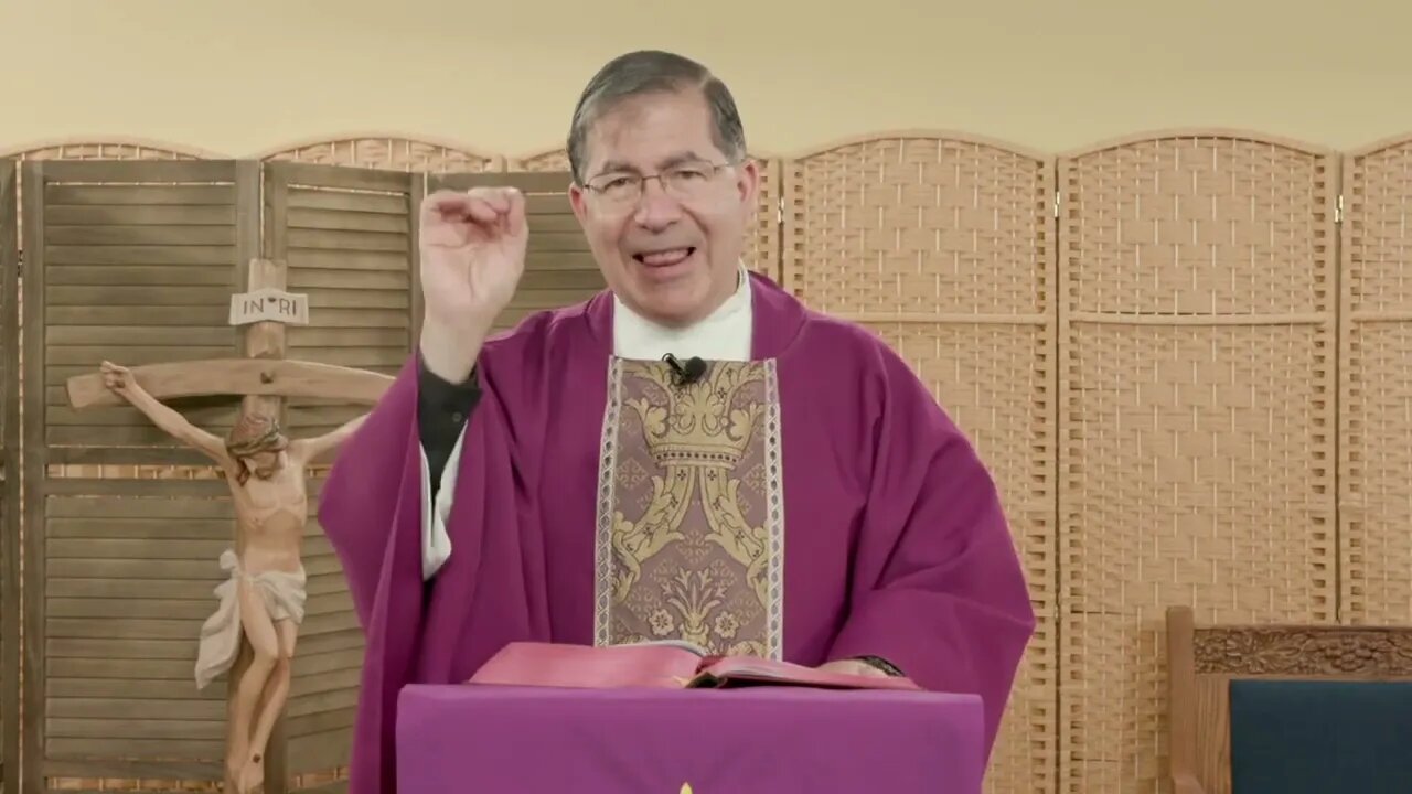 4-11-2022 Homily - Monday of Holy Week: Jesus, the Suffering Servant