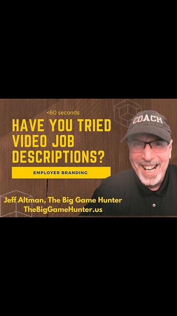 Employer Branding: Have You Tried Video Job Descriptions?