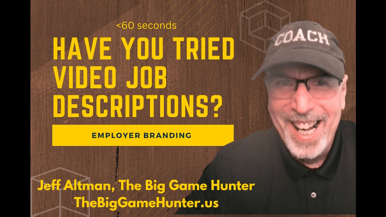 Employer Branding: Have You Tried Video Job Descriptions?