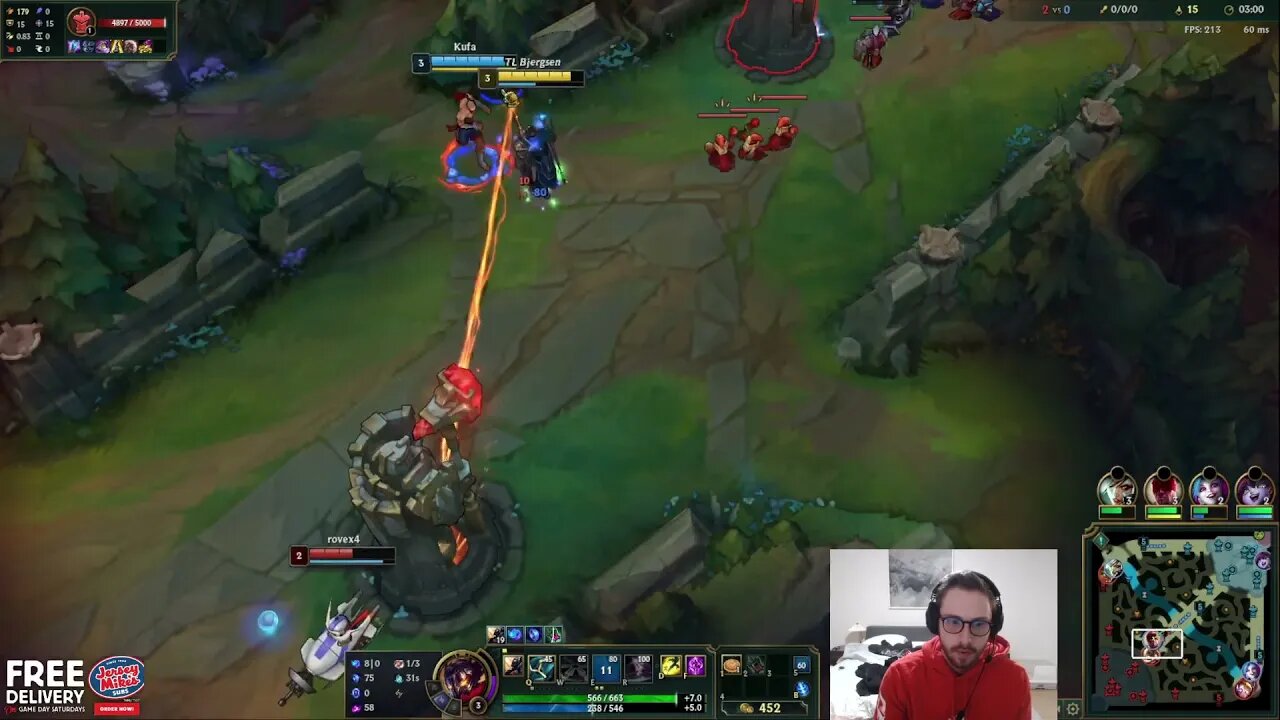 Bjergsen 'Pretty lit play'