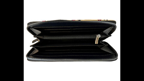 Disney's Mickey and Minnie Mouse Zip Around Wallet