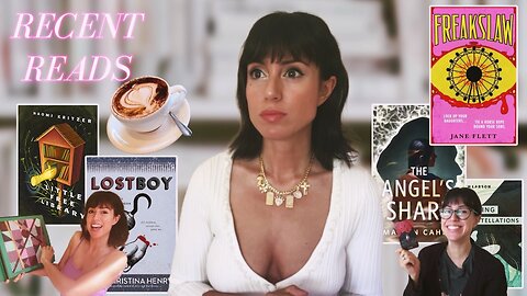 recent reads | mood reading vlog | 5 books