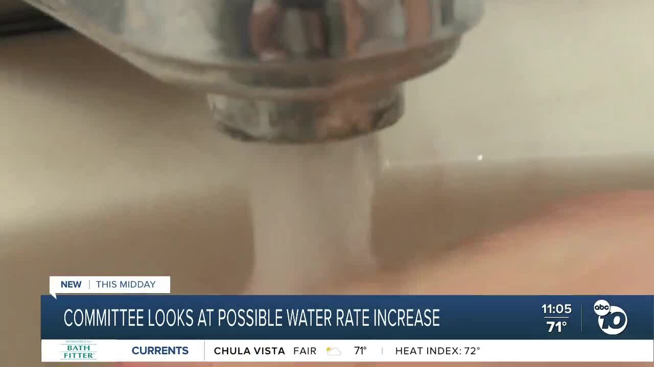 Committee looks at possible water rate increase