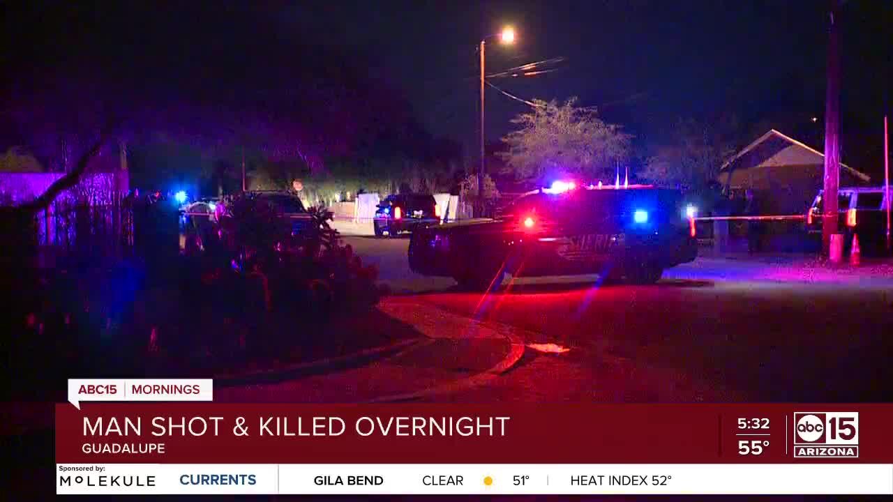 Man shot, killed in Guadalupe